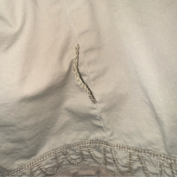 Venecia women’s plus 22/24 tan embellished jacket. Fall jacket work jacket comfy - Picture 9 of 16